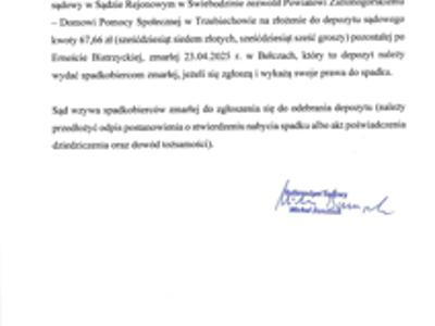 Ogłoszenie