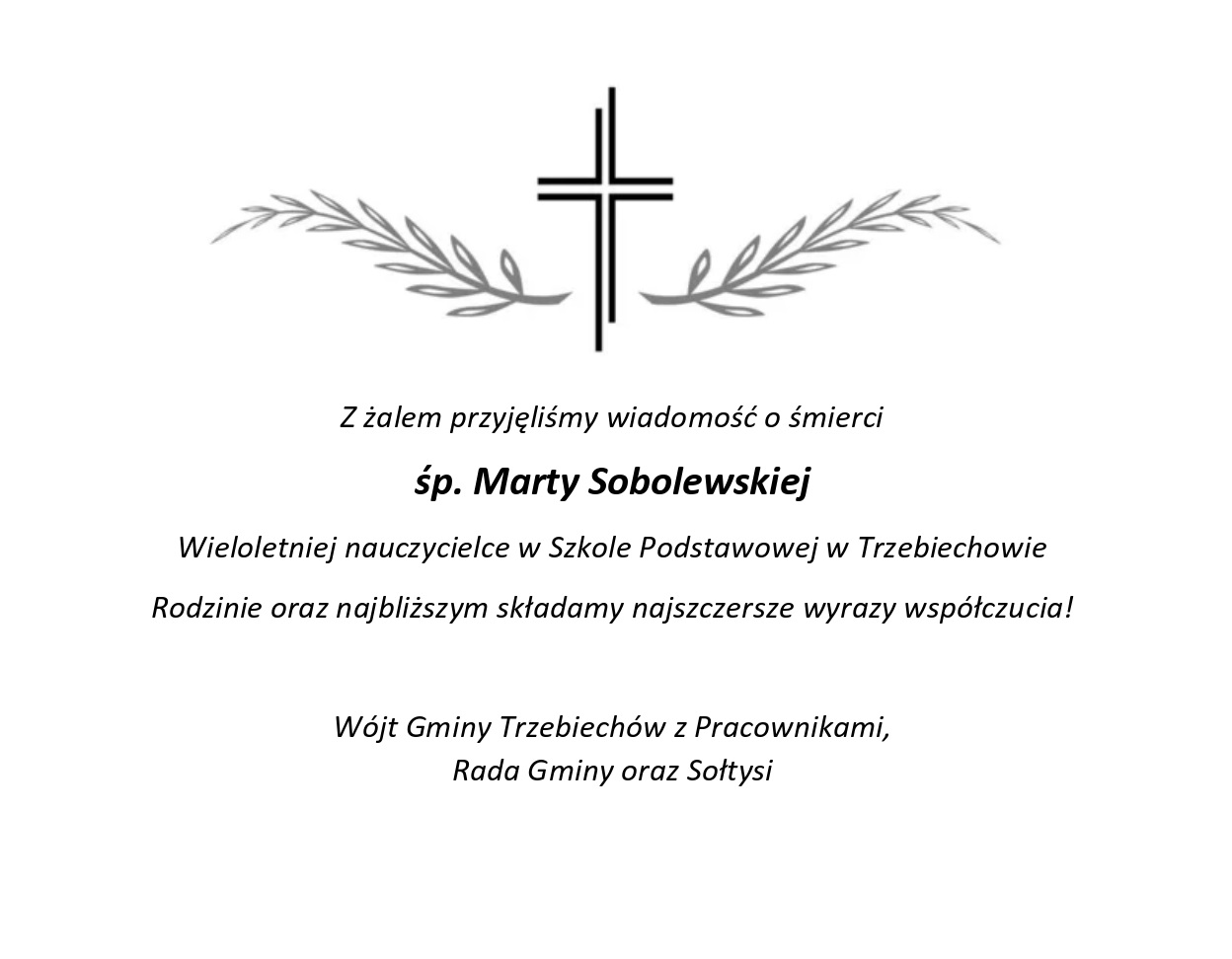 Kondolencje