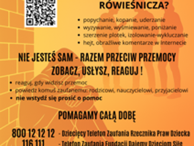 Przemoc rówieśnicza – nie udawaj, że nie widzisz