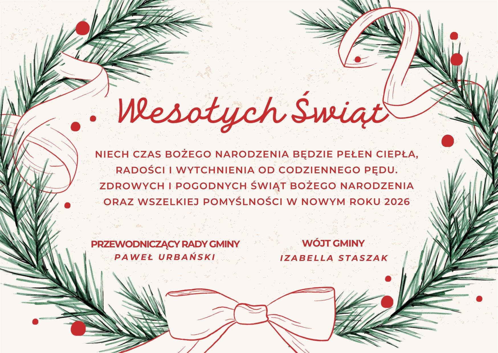 Życzenia Bożonarodzeniowe