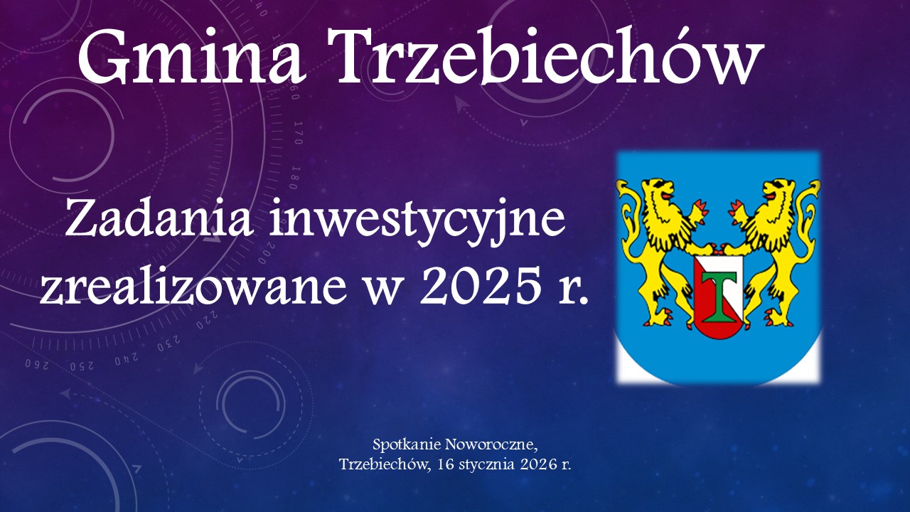 Inwestycje zrealizowane w 2025 r. - podsumowanie