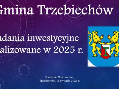 Inwestycje zrealizowane w 2025 r. - podsumowanie