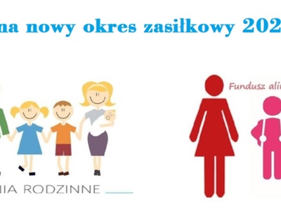 Wnioski na nowy okres zasiłkowy 2021/2022