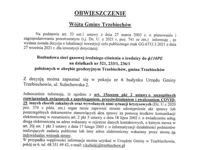 Obwieszczenie GG.6733.3.2021