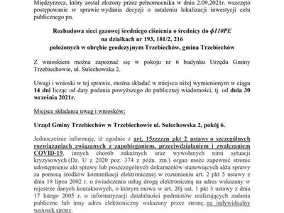 Obwieszczenie GG 6733 5 2021