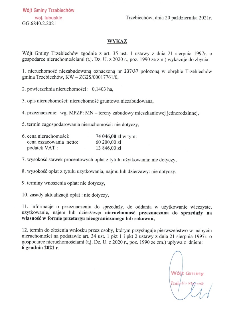 Wykaz GG.6840.1.2021