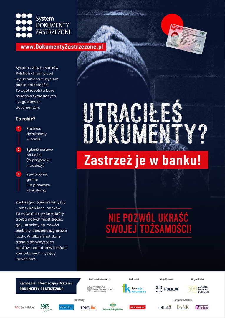 Co zrobić w przypadku utraty dokumentów?