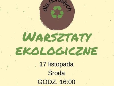 Warsztaty ekologiczne