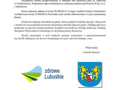 SENIORZY ZASZCZEPIENI PRZECIWKO GRYPIE