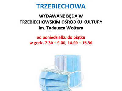 Darmowe maseczki dla mieszkańców Trzebiechowa