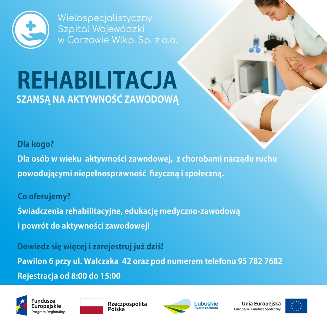Rehabilitacja szansą na aktywność zawodową