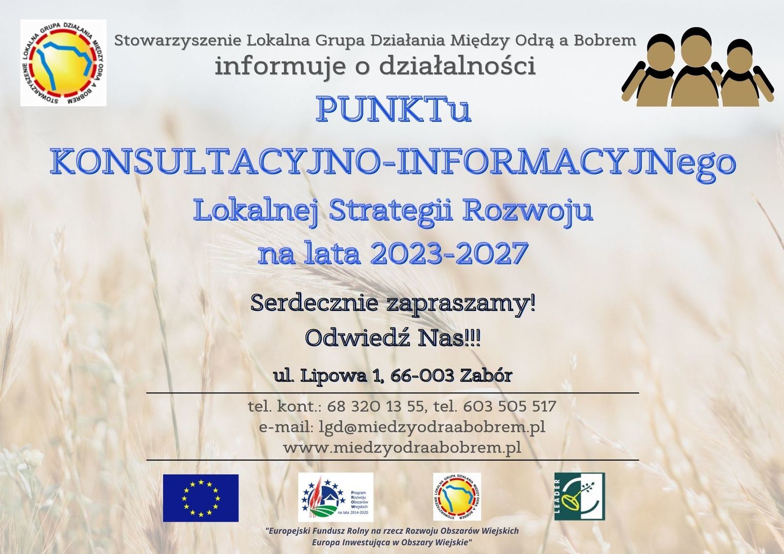  Punkt Konsultacyjno-Informacyjny Lokalnej Strategii Rozwoju na lata 2023-2027