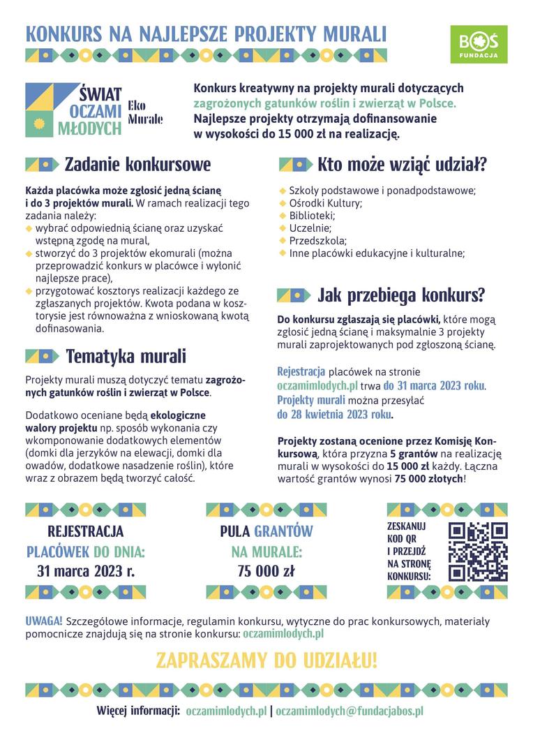 Świat oczami młodych – Konkurs Fundacji BOŚ