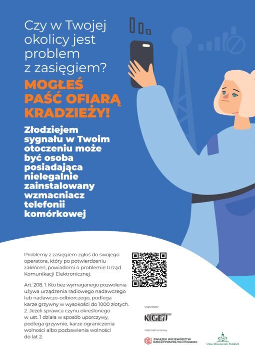 „Stop blokowaniu sygnału” - kampania KIGEiT