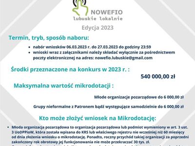 „NOWEFIO – lubuskie lokalnie”