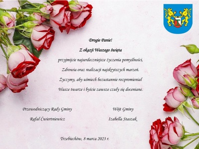 Życzenia z okazji Dnia Kobiet