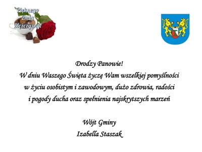 Życzenia z okazji Dnia Mężczyzn