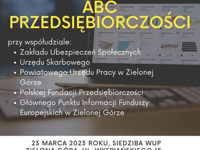 Spotkanie dla osób planujących uruchomienie własnego biznesu w formie jednoosobowej działalności gospodarczej