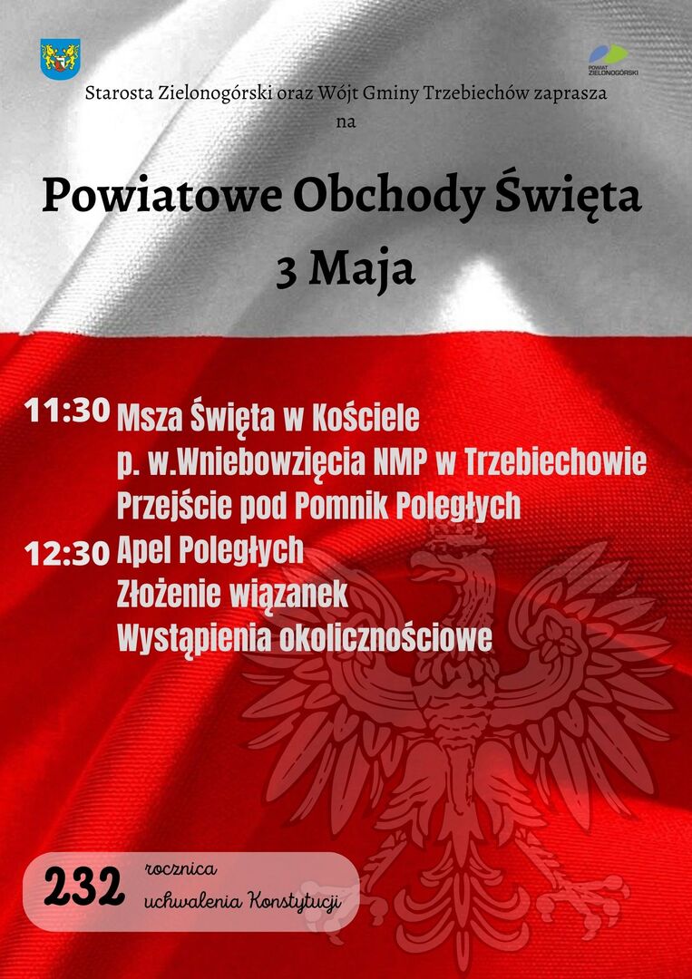 Powiatowe Obchody Święta 3 Maja