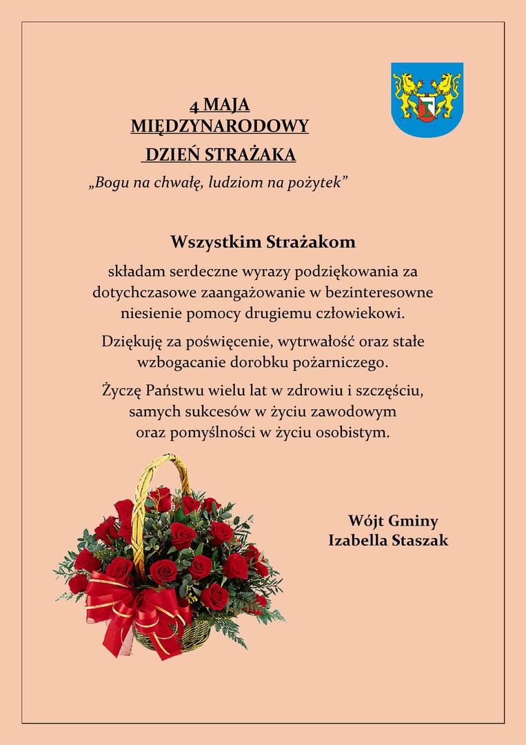 4 maja – Międzynarodowy Dzień Strażaka