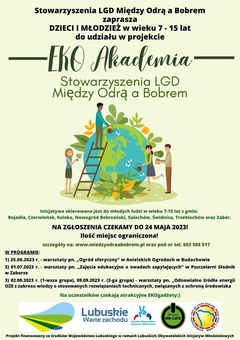 EKO Akademia Stowarzyszenia LGD Między Odrą a Bobrem