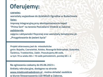 PROJEKT pt. "MIĘDZY NAMI POKOLENIAMI"