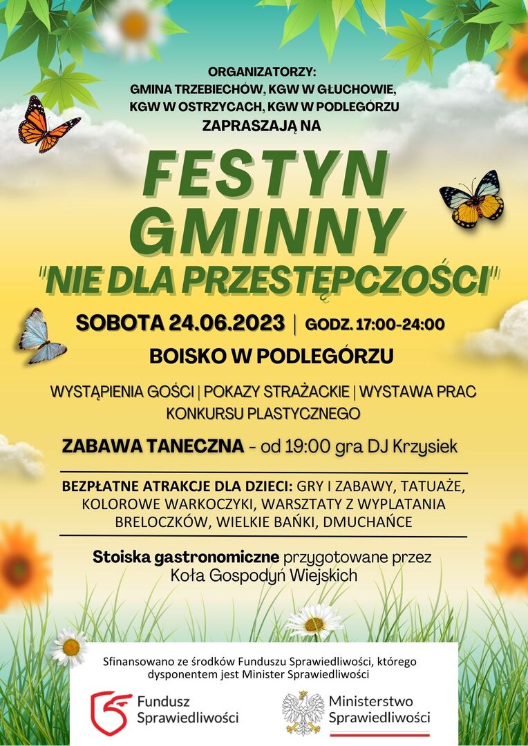 Festyn Gminny „Nie dla przestępczości”