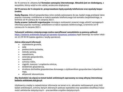 Zintegrowane statystyki dotyczące gospodarstw rolnych