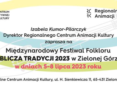 Międzynarodowy Festiwal Folkloru OBLICZA TRADYCJI 2023 w Zielonej...