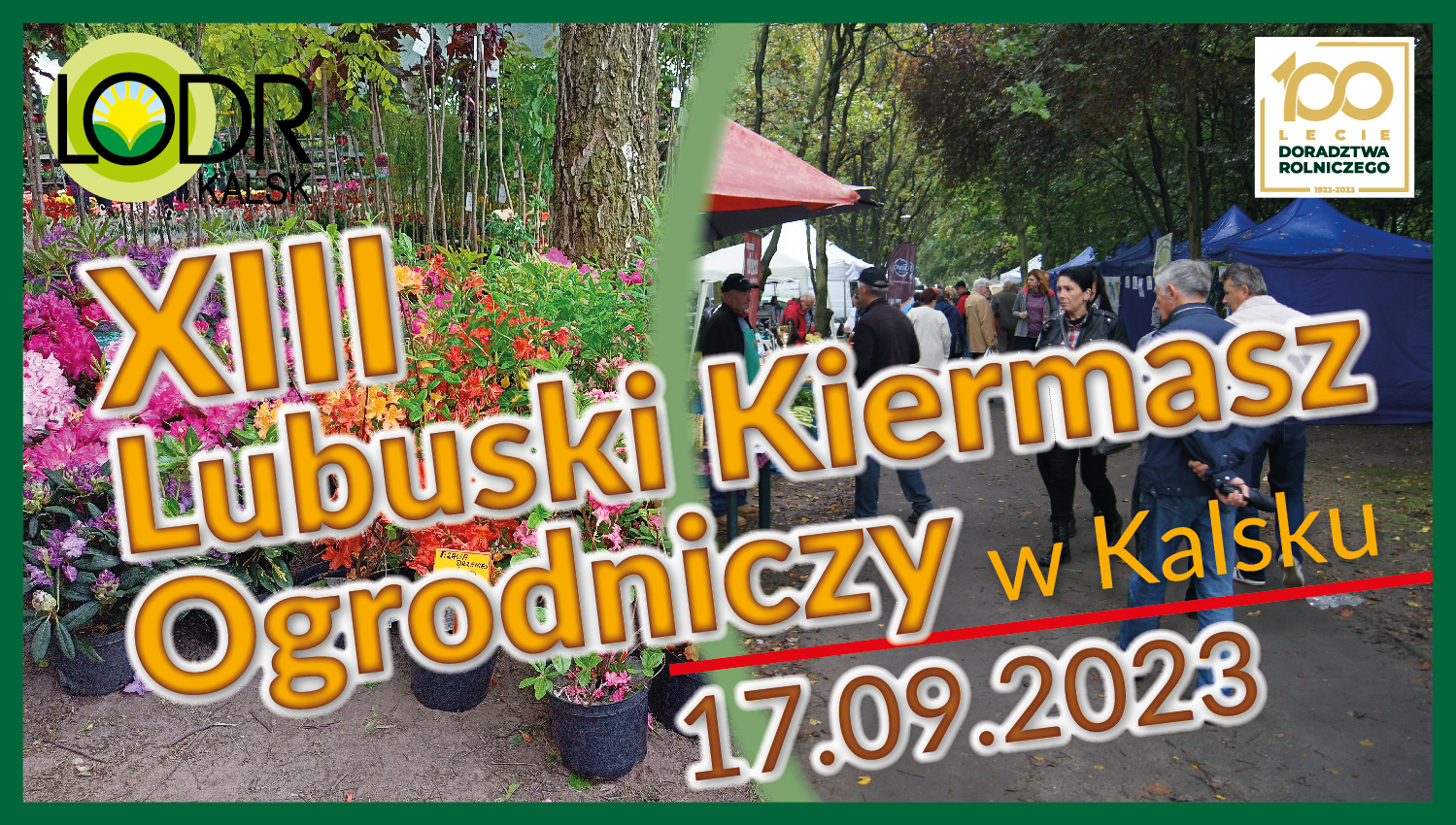 Program XIII Kiermaszu Ogrodniczego Kalsk 2023