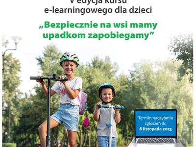 Rozwiąż kurs e-learningowy i wygraj jedną z 50 hulajnóg ufundowanych przez Kasę Rolniczego Ubezpieczenia Społecznego