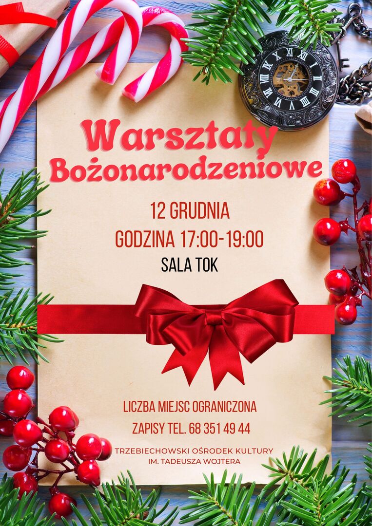 
Warsztaty Bożonarodzeniowe
