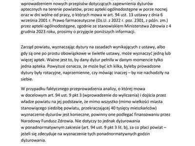 Dyżury apteczne