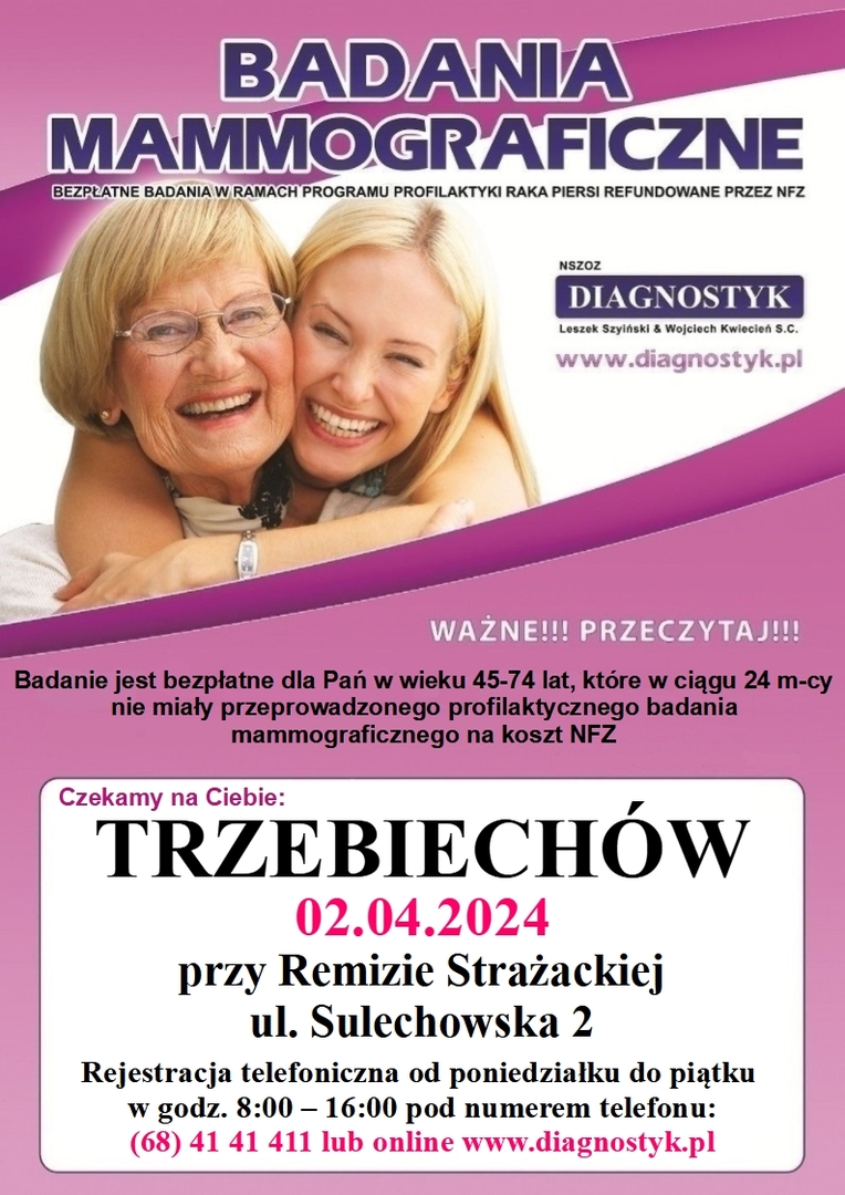 BADANIA MAMMOGRAFICZNE