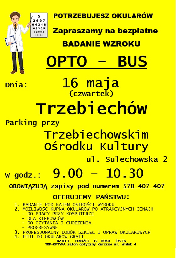 Bezpłatne badanie wzroku