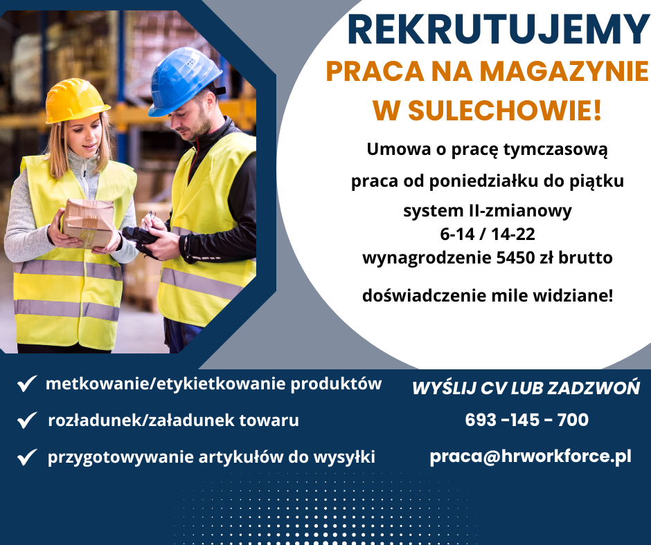 Oferta pracy w Sulechowie