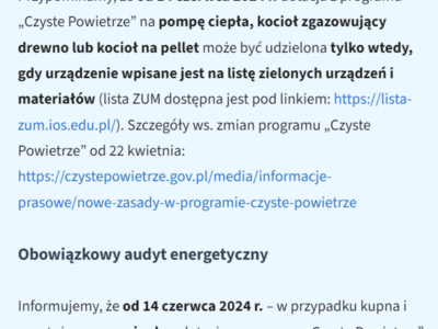 Obowiązkowa lista ZUM