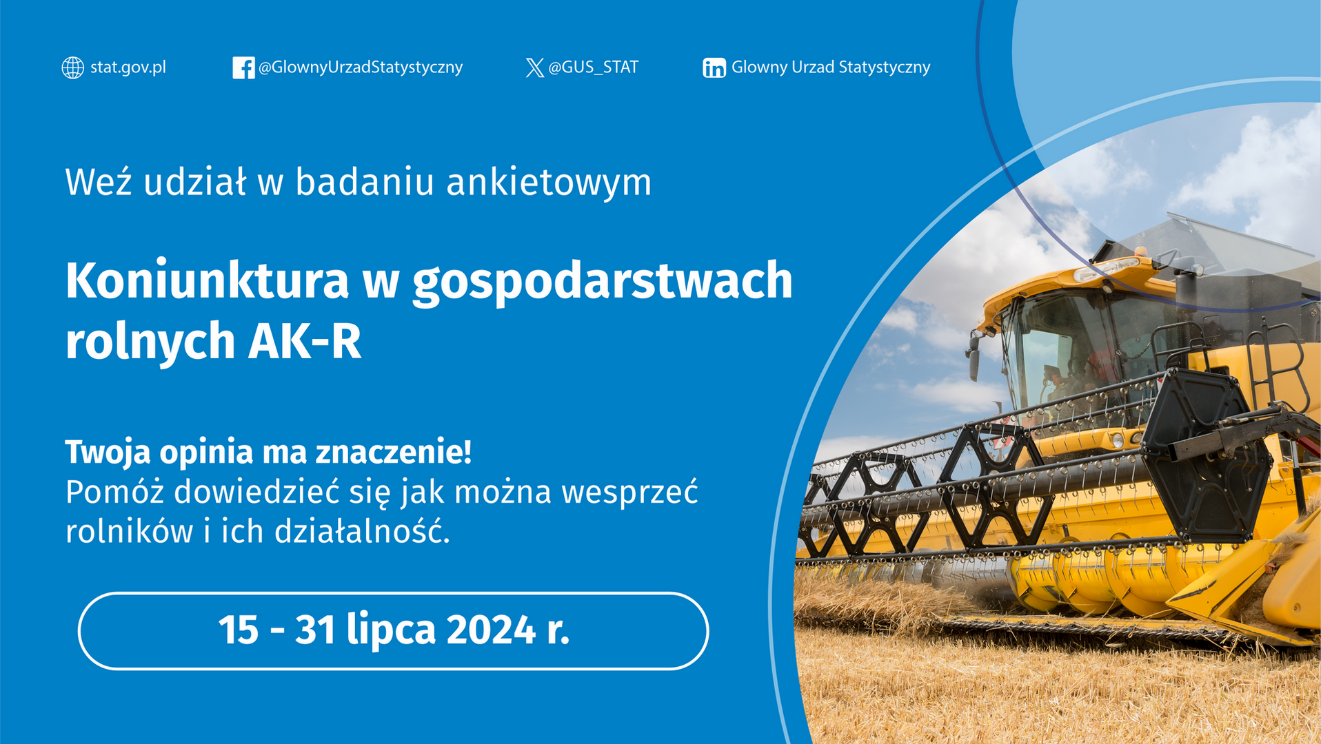 Badanie koniunktury w gospodarstwach rolnych (AK-R)