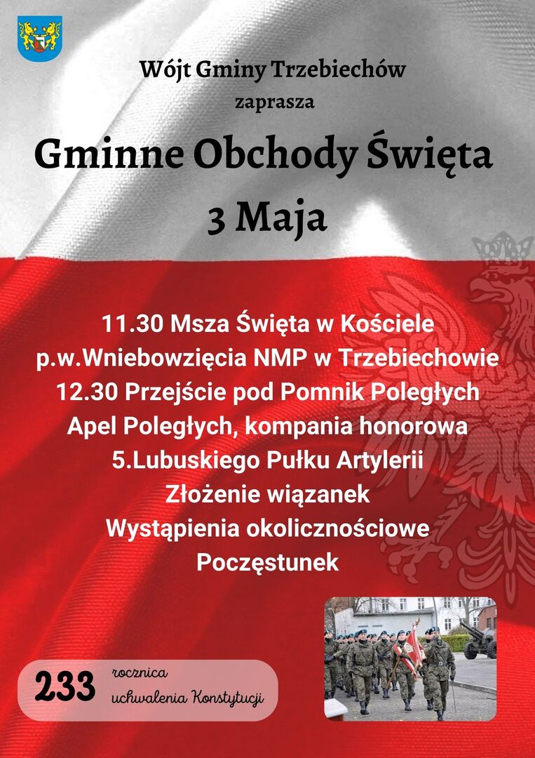 Gminne Obchody Święta Konstytucji 3 Maja