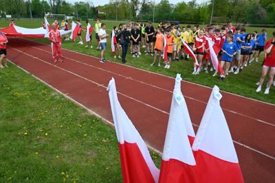 Bieg sztafetowy młodzieży