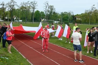 Bieg sztafetowy młodzieży