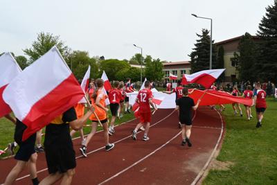 Bieg sztafetowy młodzieży