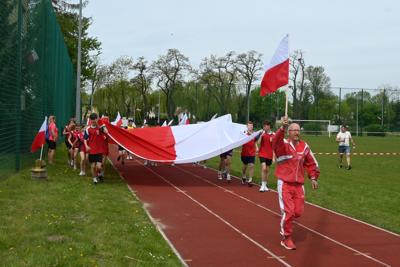 Bieg sztafetowy młodzieży