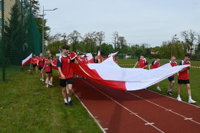 Bieg sztafetowy młodzieży