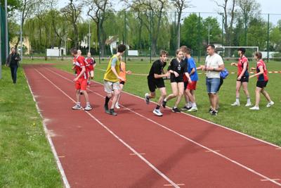 Bieg sztafetowy młodzieży