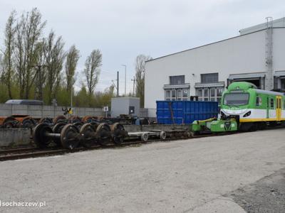 Podpisanie umowy na zaprojektowania i wybudowania hali utrzymaniowo-naprawczej pojazdów kolejowych w Sochaczewie