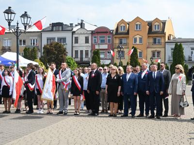 uroczystości w Sochaczewie z okazji święta Konstytucji 3 Maja