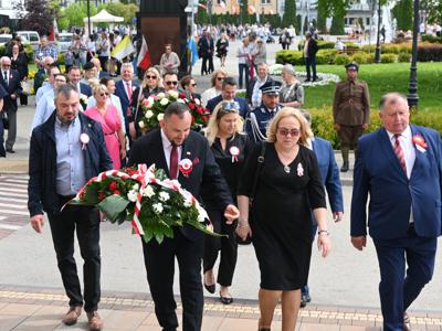 uroczystości w Sochaczewie z okazji święta Konstytucji 3 Maja