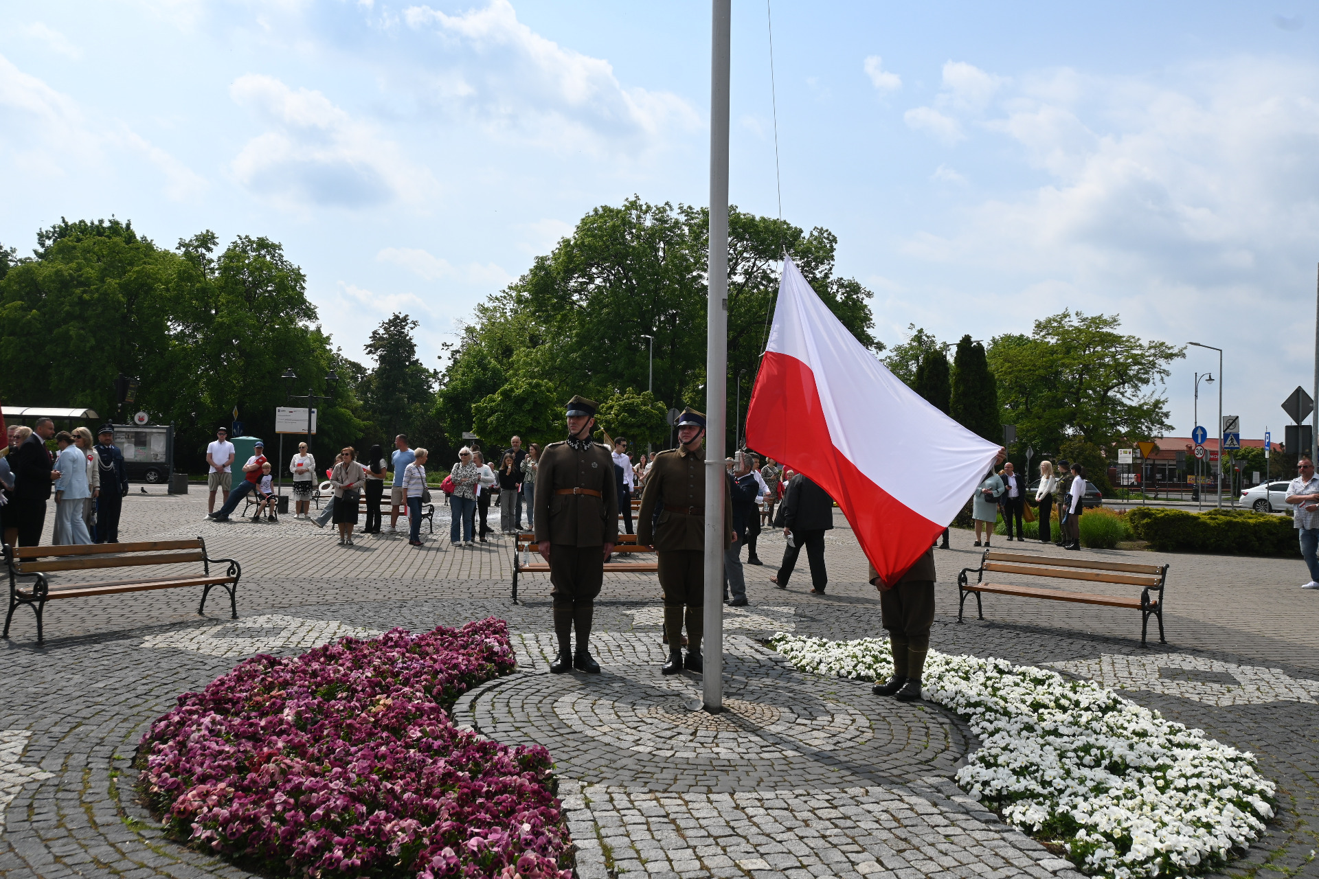 uroczystości w Sochaczewie z okazji święta Konstytucji 3 Maja