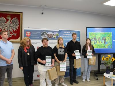 finał powiatowego konkursu plastycznego Namaluj Vincenta